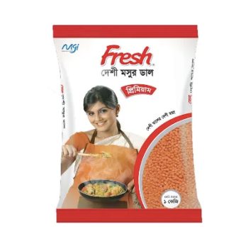 ফ্রেশ প্রিমিয়াম মশুর ডাল-১ কেজি